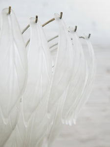 Chandelier Of Glass Feathers