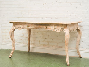 Maitland-Smith Pink Tessellated Stone Finish Desk