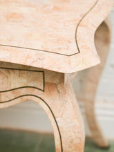 Load image into Gallery viewer, Maitland-Smith Pink Tessellated Stone Finish Desk
