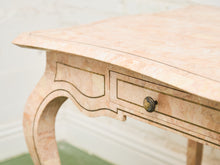 Load image into Gallery viewer, Maitland-Smith Pink Tessellated Stone Finish Desk
