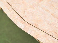 Load image into Gallery viewer, Maitland-Smith Pink Tessellated Stone Finish Desk
