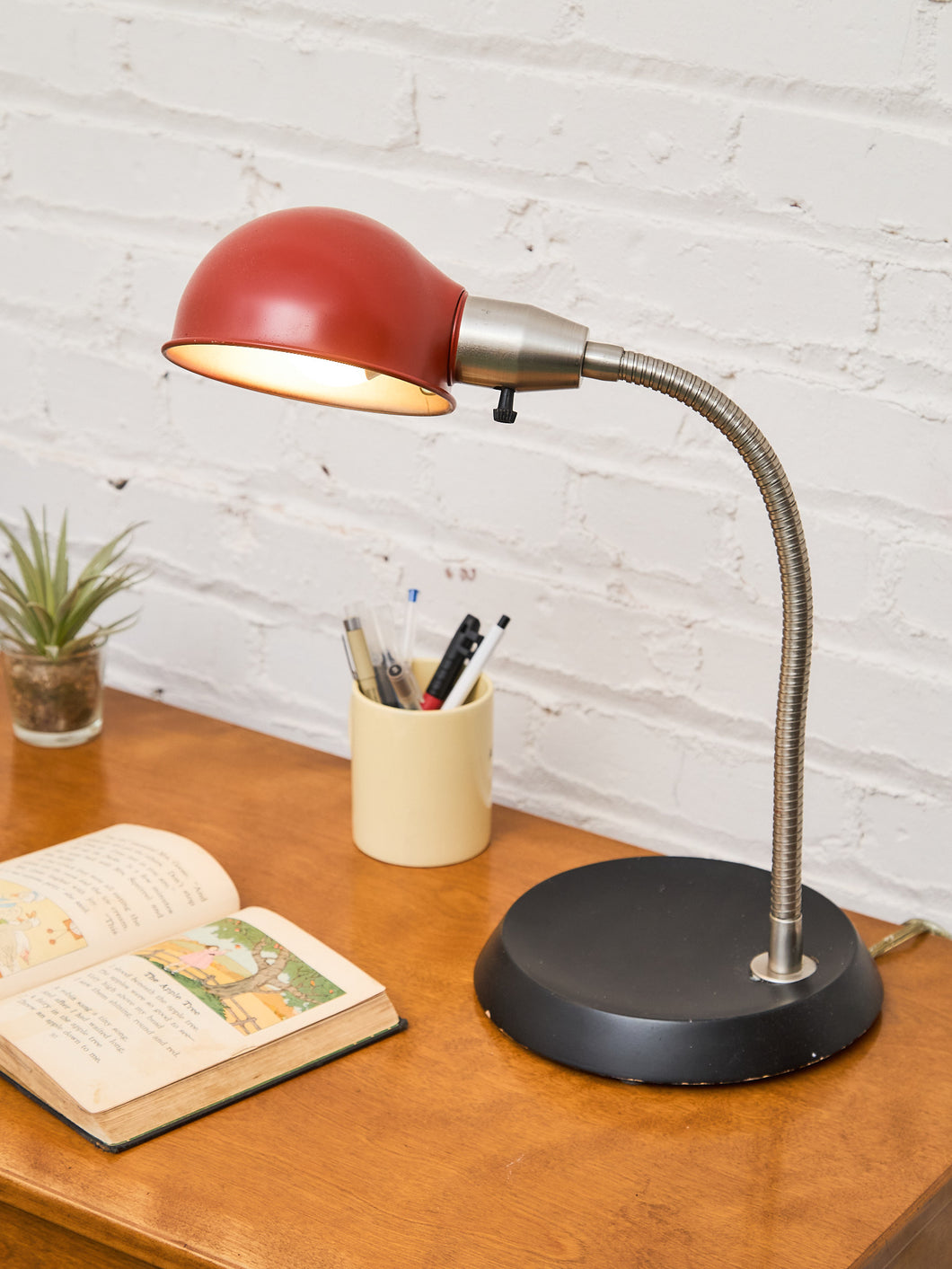 Red Task Lamp