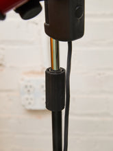 Load image into Gallery viewer, Vintage Design 70/80s Red Tole Double Spot Lamp
