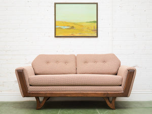 Desmond Loveseat in Houndstooth