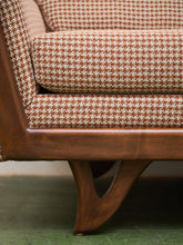 Load image into Gallery viewer, Desmond Loveseat in Houndstooth
