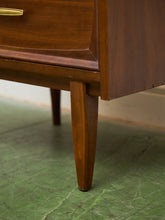 Load image into Gallery viewer, Double Drawer Vintage Nightstand
