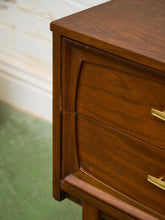 Load image into Gallery viewer, Double Drawer Vintage Nightstand

