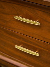 Load image into Gallery viewer, Double Drawer Vintage Nightstand
