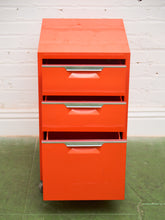 Load image into Gallery viewer, Orange File Cabinet
