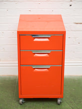 Load image into Gallery viewer, Orange File Cabinet
