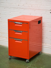 Load image into Gallery viewer, Orange File Cabinet
