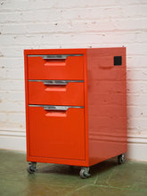 Load image into Gallery viewer, Orange File Cabinet
