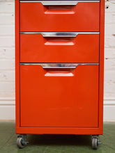 Load image into Gallery viewer, Orange File Cabinet
