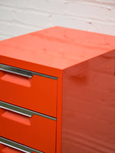 Load image into Gallery viewer, Orange File Cabinet
