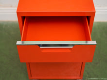 Load image into Gallery viewer, Orange File Cabinet
