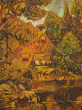 Load image into Gallery viewer, Autumn Reflections at Twilight Painting
