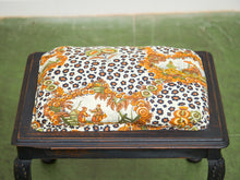 Load image into Gallery viewer, A George III Style Black Lacquered Stool

