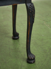 Load image into Gallery viewer, A George III Style Black Lacquered Stool
