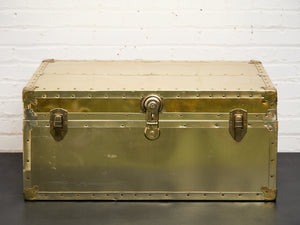 1950’s Hollywood Regency Brass Chest