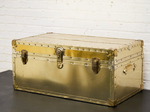 1950’s Hollywood Regency Brass Chest