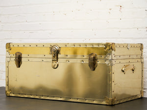 1950’s Hollywood Regency Brass Chest