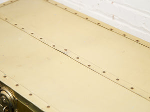 1950’s Hollywood Regency Brass Chest