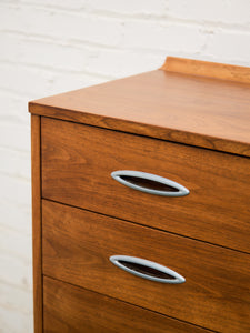 Broyhill Premier Sculptra Magna Mid Century 8 Drawer Highboy Dresser