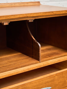 Broyhill Premier Sculptra Magna Mid Century 8 Drawer Highboy Dresser