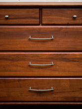 Load image into Gallery viewer, Mid Century Ace-Hi Solid Walnut Dresser Chest
