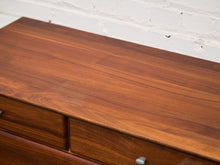 Load image into Gallery viewer, Mid Century Ace-Hi Solid Walnut Dresser Chest
