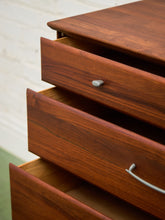 Load image into Gallery viewer, Mid Century Ace-Hi Solid Walnut Dresser Chest
