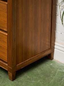 5 Drawer Mahogany Highboy Dresser