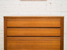 Load image into Gallery viewer, 5 Drawer Mahogany Highboy Dresser
