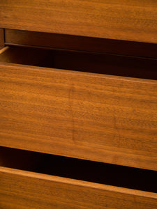 5 Drawer Mahogany Highboy Dresser