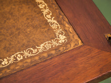 Load image into Gallery viewer, Late 19th English Walnut Georgian Chest of Drawers With Desk Pullout
