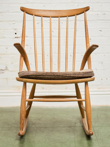 Rocking Chair Model IW3 for Niels Eilersen