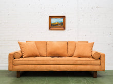 Load image into Gallery viewer, Natasha Sofa in Parallel Tobacco
