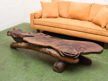Load image into Gallery viewer, Monumental Wood Sculptural Coffee Table
