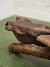 Load image into Gallery viewer, Monumental Wood Sculptural Coffee Table
