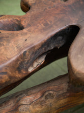 Load image into Gallery viewer, Monumental Wood Sculptural Coffee Table

