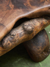 Load image into Gallery viewer, Monumental Wood Sculptural Coffee Table
