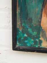 Load image into Gallery viewer, Modernist Figurative Expressionism After the Bath Painting
