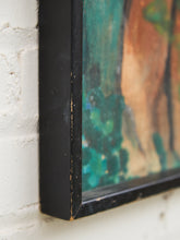 Load image into Gallery viewer, Modernist Figurative Expressionism After the Bath Painting
