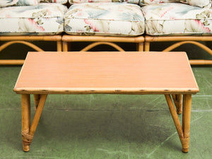 Formica Bamboo Coffee Table