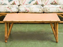 Load image into Gallery viewer, Formica Bamboo Coffee Table
