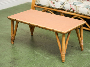 Formica Bamboo Coffee Table