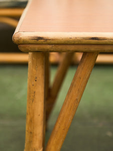 Formica Bamboo Coffee Table