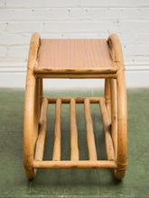 Load image into Gallery viewer, Pretzel Rattan Formica Side Table
