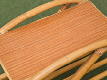 Load image into Gallery viewer, Pretzel Rattan Formica Side Table
