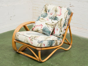 Pretzel Rattan Chair